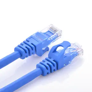 كابل إيثرنت cat5e cat6 سلك توصيل RJ45 من الشركة المصنعة