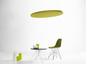 Ecojas vòng tròn treo Tấm trần âm thanh | Trần âm thanh vách ngăn ánh sáng | 15 màu sắc có sẵn - Product Image 6