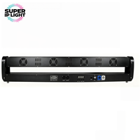 Barre de lumière matricielle mobile DMX 512 RDM en aluminium 10x40W RGBW (10 pièces) pour soirées disco