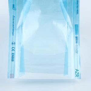 510K Sterilisatie Rol EO Stoomzakjes Gevouwen Tandheelkundige Sterilisatie Rolzakjes Gemaakt van Medisch Papier en PET/CPP Folie - Product Image 3