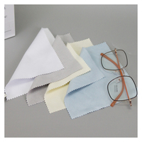 Chiffonnette de nettoyage pour lunettes en microfibre de haute qualité, logo personnalisé, marque privée, en suède gaufré pour le nettoyage des écrans et des verres