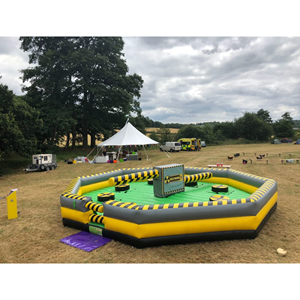 Tổng Inflatable WIPEOUT cơ khí đi xe quét cánh tay Eliminator trò chơi thể thao cuối cùng người đàn ông đứng - Product Image 2