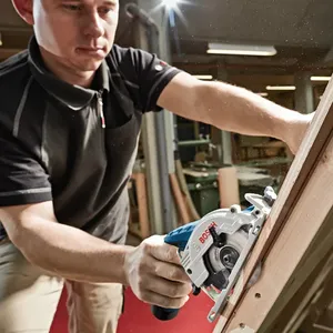 <span class=keywords><strong>Scie</strong></span> <span class=keywords><strong>circulaire</strong></span> électrique sans fil <span class=keywords><strong>BOSCH</strong></span> GKS 12V-LI, outil professionnel multifonctionnel pour le travail du bois, <span class=keywords><strong>scie</strong></span> universelle, outils électriques de coupe - Product Image 5