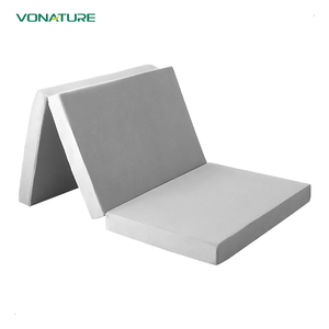 Out door tri Bed Pad Korean Hybrid 4D Air Fiber Folding Mattress Low Price