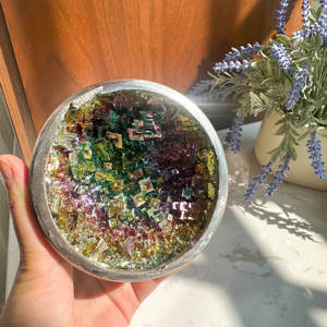 Bol en bismuth naturel de haute qualité en gros pour la décoration intérieure et le Feng Shui - Product Image 4