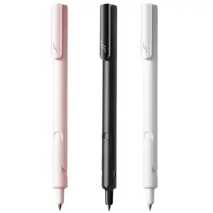 Stationery Pull Pen 0.5mm Original Design Black Pen Exam Office Signature Technology Quick Dry Neutral Pen