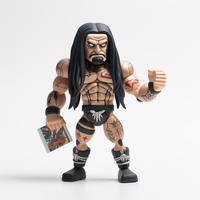 Figurines d'anime de lutte à collectionner personnalisées de haute qualité figurines en plastique gladiateurs de lutte jouets pour les fans d'enfants