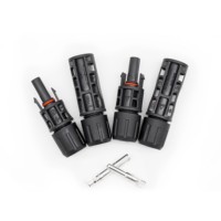 PV005 PNTECH Connecteurs solaires CC Connecteur 1500V Certification TUV IP68 Étanche et anti-poussière Faible résistance de contact