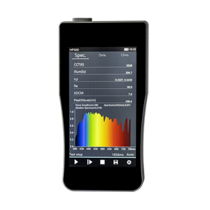 HP350 เครื่องวัดสเปกโตรมิเตอร์อินฟราเรด 380-780 นาโนเมตร เครื่องวัดการแผ่รังสีแสงสีแดง ความละเอียด 1 นาโนเมตร รับประกัน 1 ปี น้ำหนักเบา 0.43 กก. - Product Image 1