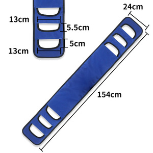 Patient Transfer Belt 2 Meter Flat Web Sling With Eye And Eye Design For Safe Mobility Assistance - Product Image 4