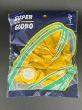 Bouée de bain Super Globo jaune en latex, ronde et gonflable, pour adultes et enfants, pour s'amuser dans l'eau - Product Image 3
