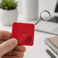 Alarme de sécurité personnelle d'urgence personnalisée avec signal sonore puissant, solution de marquage pour les voyages en extérieur