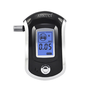 Ahkuci medidor de álcool com tela lcd, testador de nível de álcool na respiração profissional, digital at6000 - Product Image 1