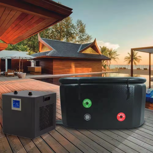 ICEGALAX 1/3HP 1/2HP 1HP Fabrik preis Sofort dusche Wasserkühler Kalt-Tauch kühler für Badewannen-Kühlgeräte