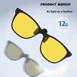 Gafas Plegables con Marco Óptico, Logotipo Personalizado, Lentes de PC Amarillo, Rojo y Naranja, Protección Anti Luz Azul y Visión Nocturna - Product Image 2