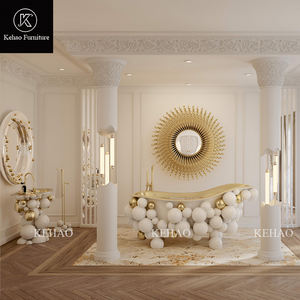 <span class=keywords><strong>Lavabo</strong></span> <span class=keywords><strong>de</strong></span> <span class=keywords><strong>Baño</strong></span> <span class=keywords><strong>de</strong></span> Lujo <span class=keywords><strong>con</strong></span> Espejo Inteligente, <span class=keywords><strong>Lavabo</strong></span> <span class=keywords><strong>de</strong></span> Acero Inoxidable Blanco Dorado <span class=keywords><strong>con</strong></span> <span class=keywords><strong>Grifo</strong></span>, <span class=keywords><strong>Lavabo</strong></span> <span class=keywords><strong>de</strong></span> Lujo - Product Image 4