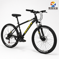 Vélo de montagne pour adultes 21 vitesses, cadre en acier haute teneur en carbone, jantes en alliage, pneus 2.125, vente en gros, prêt à être expédié