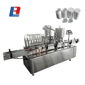 Trade Assurance automatic water small Wine Round bottling filling machine
