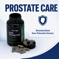 Capsules de Serenoa Repens Saw Palmetto 500 mg, bien-être de la prostate, confort des voies urinaires, équilibre androgène, complément alimentaire pour hommes
