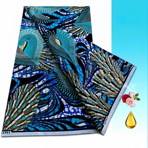 <span class=keywords><strong>Tissu</strong></span> Organza ciré 100% coton biologique néerlandais <span class=keywords><strong>de</strong></span> haute qualité, motif doré, pour vêtements, sacs, housses <span class=keywords><strong>de</strong></span> bagages pour filles - Product Image 2
