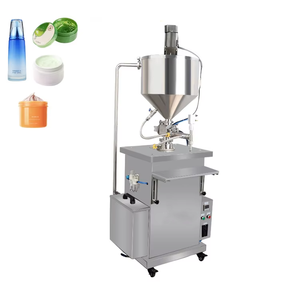 Machine de remplissage de pâte semi-automatique à trémie chauffante pour cire, <span class=keywords><strong>vaseline</strong></span>, rouge à lèvres - Product Image 1
