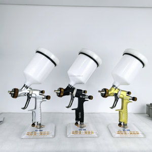 <span class=keywords><strong>Pistolet</strong></span> de pulvérisation à alimentation par gravité en aluminium de qualité supérieure 1.0 1.3 1.5 1.8 2.0 mm OEM pour le bois - Product Image 1