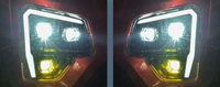 Phare LED complet en gros d'usine FAW JK6 Triple Projecteur 120W DRL en forme de L avec feu antibrouillard Plug and Play