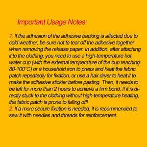 Patchs de broderie auto-adhésifs personnalisables pour une réparation sans couture des vestes en duvet, pantalons et autres vêtements - Product Image 5