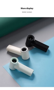 พัดลมเทอร์โบ<span class=keywords><strong>จิ๋ว</strong></span>-17400 รอบต่อนาทีมอเตอร์ความเร็วสูง,ลม 5 ระดับ,ชาร์จใหม่ได้ 3000mAh,ขนาดเท่าฝ่ามือ,สูงสุด 9.0 เมตร/วินาที,เหมาะสำหรับรถยนต์และกลางแจ้ง - Product Image 6