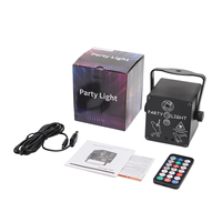 Projecteur laser LED YSH DJ pour scène disco, éclairage de fête activé par la musique, projecteur laser RGB, flash stroboscopique, télécommande, lumières de club pour bar