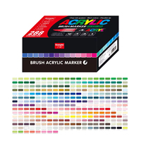 Marqueurs de peinture acrylique 240 couleurs, à base d'eau, non toxiques, pour l'art et l'artisanat