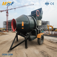 Mélangeurs à Béton Commerciaux MHF JZC350 400 500 – Mélangeurs de Ciment Fiables 5,5 kW pour Projets de Chantier