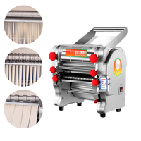 Machine à pâtes électrique commerciale, machine à rouler la pâte, machine à faire des pâtes, rouleau de 24 cm de large pour les nouilles et les enveloppes fraîches