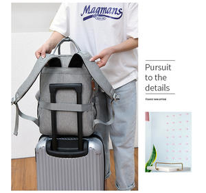 Sac à dos personnalisé HY7 pour maman, <span class=keywords><strong>prix</strong></span> d'usine, ensemble de sacs à dos de voyage, sac à langer pour maman, sac à langer élégant pour bébé, compagnon de voyage - Product Image 4