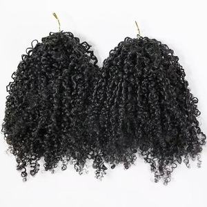 Capelli Umani Vergini Ricci Afro 100% Naturali, Extension a Crochet con Onde Profonde e Riccioli Naturali - Product Image 3