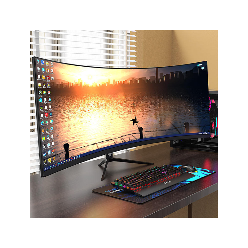 34 인치 곡선 모니터 144HZ 컴퓨터 화면 PC 모니터 4K 게임 모니터