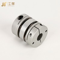 Accouplements linéaires à vis à billes rigides en alliage d'aluminium et acier inoxydable, à disque simple ou double, OEM, 500 Nm, 2000 tr/min, pour moteur
