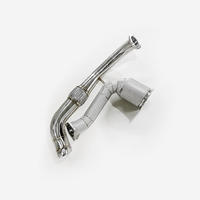 Hochwertiges Porsche 971 3.0T Tuning-Kit für Optimierte Gasannahme 2017-2018, SS304 Downpipe Racing Flow Leistungssteigerung