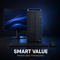 Ordinateur de bureau personnalisé pour entreprise, ensemble complet, Hygon 3350, 8 cœurs, 3,0 GHz, 8 Go, 512 Go, 2HVESSD, carte graphique 2 Go, boîtier 15L, 23,8 pouces, USB, clavier, souris