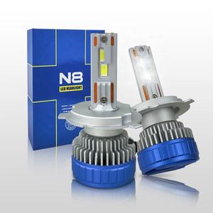 Sistema de Iluminación Automotriz, Precio de Fábrica, Súper Brillante, 12v 24v 16000lm N8, Luz para Auto 9005 9006 H7 H4, Faro LED - Product Image 2