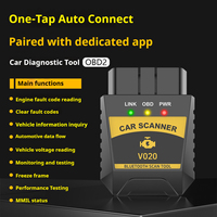 Détecteur OBD2, Instrument de diagnostic automobile, Détection de panne de batterie ELM327, Application Bluetooth, Scanner OBD2