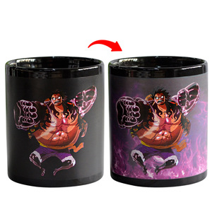 Tasse en céramique à piles créative à succès en 2024, personnalisable, sensible à la chaleur, changement de couleur à l'eau froide, tasse à café thermique - Product Image 5