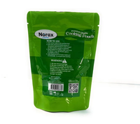 Pochette cornue imprimée personnalisée avec fermeture à glissière pour la cuisson sac d'emballage Doypack en plastique pour poisson en conserve restauration rapide confiture sauce épicée soupe