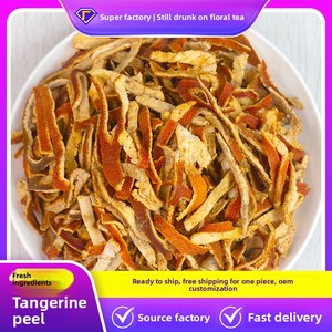 Bandes d'écorces de mandarine séchées en vrac 500g, écorces d'<span class=keywords><strong>orange</strong></span> allongées, épices pour le thé, matières premières pour la brassage, jus de prune, vente directe en gros - Product Image 2