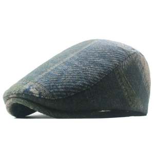 Gorro de Boina Británica para Hombre, Diseño de Tweed, Cálido y Cortavientos para Otoño e Invierno, Gorro de Boina con Visera, Estilo Ivy, para Hombre - Product Image 3