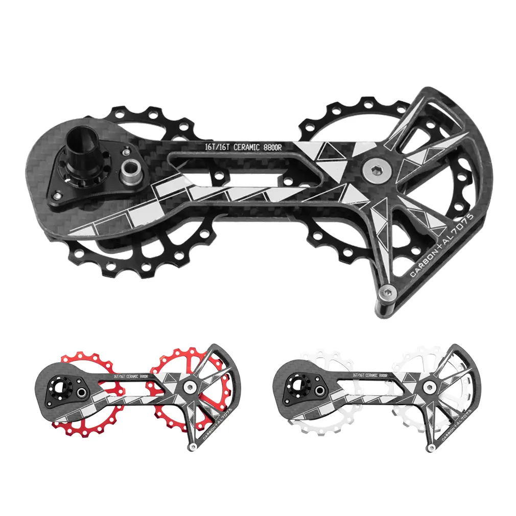 जागो साइकिल बाइक बड़े Derailleur Shimano के लिए चरखी पहिया प्रणाली use16t में नीचे चरखी