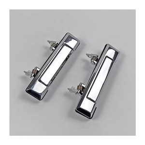 Poignée de porte extérieure de remplacement Maictop noire/chrome gauche/droite pour <span class=keywords><strong>Toyota</strong></span> <span class=keywords><strong>Land</strong></span> <span class=keywords><strong>Cruiser</strong></span> série 70 Lc76 LC79 LC71 69210-90K00 - Product Image 3