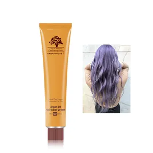 Arganmidas Wholesale 93 Colors Organic Argan Oil Magic Hair Dye Color Kit No Irritation Permanent Hair Color Cream