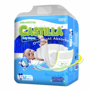 Confy Baby Joy Pants Pañal desechable tamaño recién nacido Material SAP importado algodón impreso SAP compuesto transpirable 3D fuga - Product Image 1