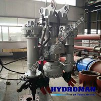 Pompe à sable submersible hydraulique Hydroman avec groupe hydraulique diesel